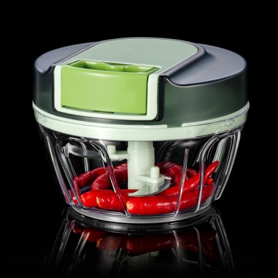 Multi-functional Manual Kitchen Gadget Pull String Vegetable and Meat Chopper