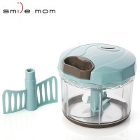 Manual Pull Vegetable Meat Garlic Cutter Shredder Speedy Food Chopper