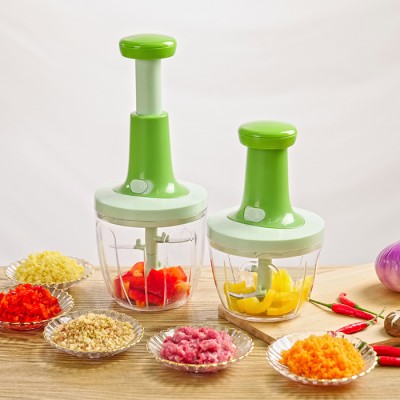 2020 New Kitchen Home Kitchen Tool Plastic Manual Press Vegetable Chopper